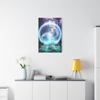 Lost Forest Magic Portal Canvas Wall Art - Mystical Fantasy Forest Decor