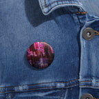 Japanese City Punk FX.3 Pin - Neon Night Art Button
