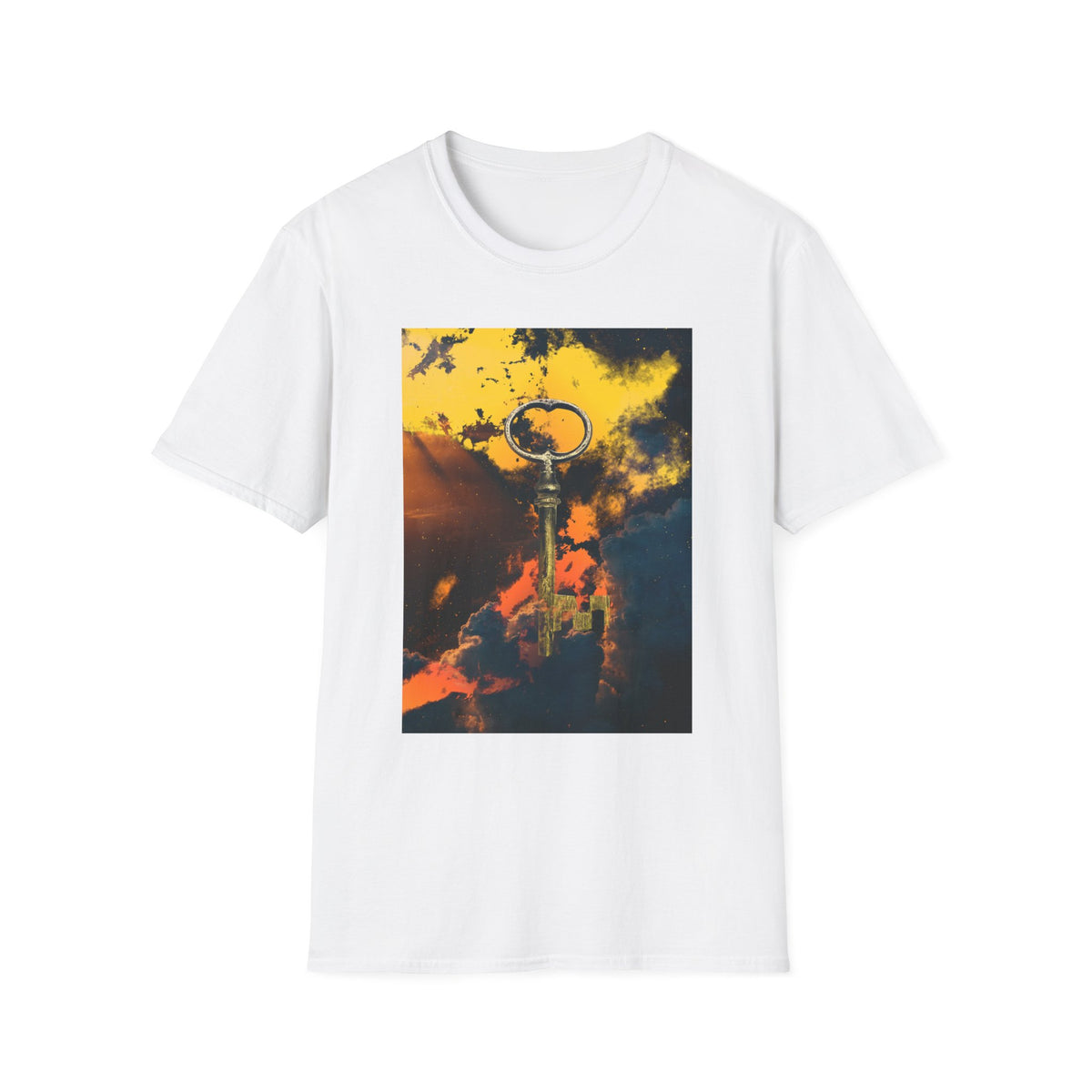 Key To The Kingdom Graphic Tee - Fantasy Mysterious Shirt