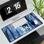 Cosmic Deer Mouse Pad - Celestial Wildlife Desk Mat