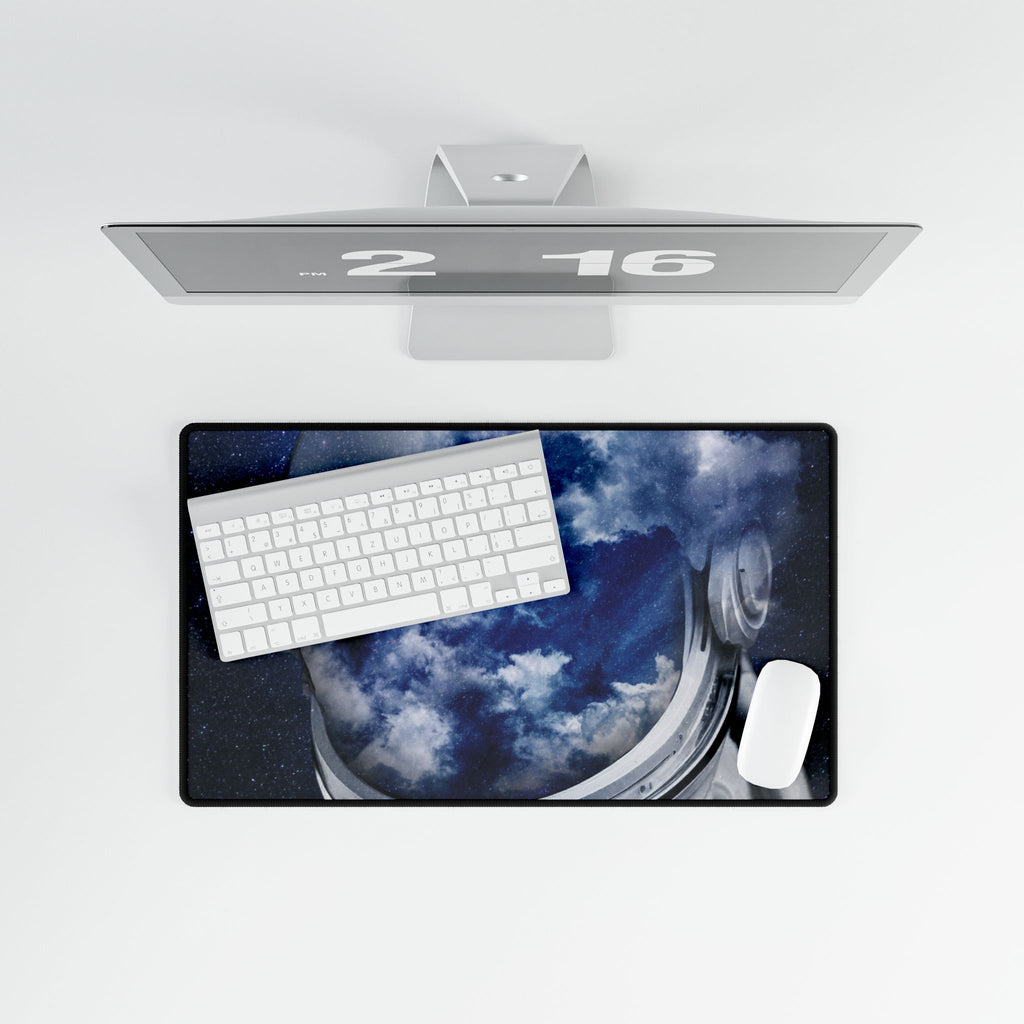 Astronaut Nebula Gaming Mouse Pad - Cosmic Space Desk Mat