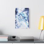 Blue Sky Dragon Canvas Wall Art - Celestial Fantasy Decor