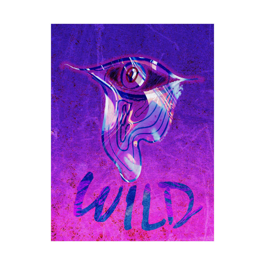 Wild Eye Matte Poster Print