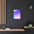 Starfield Space Galaxy Canvas Wall Art - Cosmic Purple Decor