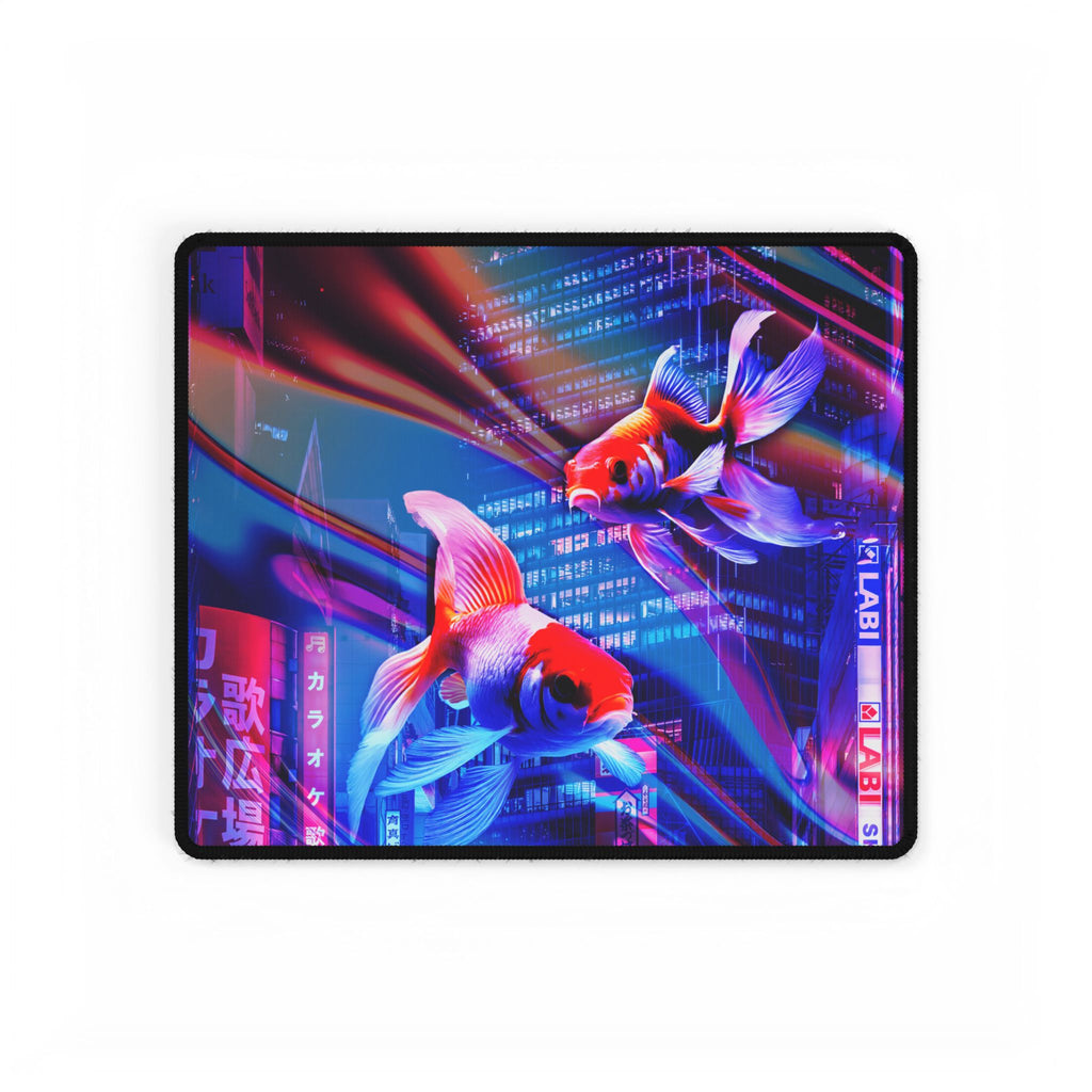 Japanese City Punk FX.2 Koi Attack Desk Mat - Special Edition Mouse Pad