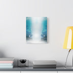 Lost Lovers Canvas Wall Art - Couple Surreal Landscape Decor