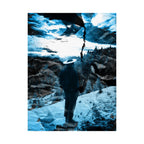 Winter Aurora Light - Torn Appart Matte Poster Print