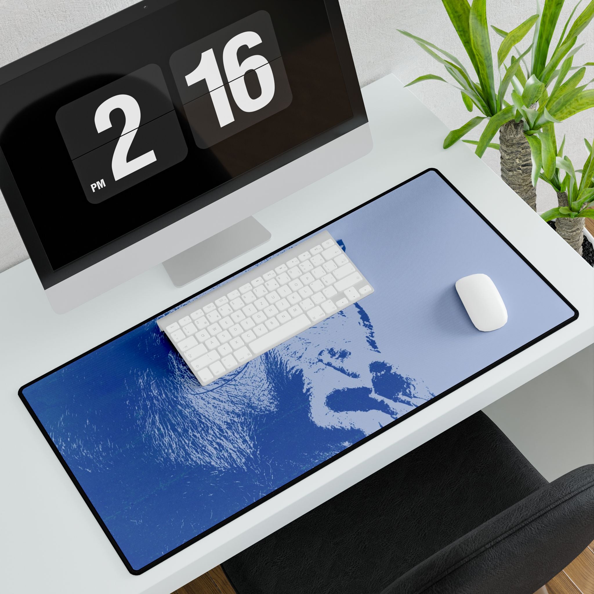 Educated Gorilla Desk Mat - Reading Book Mouse Pad