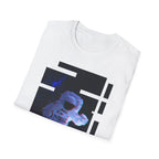 Scanline Spaceman Graphic Tee - Retro CRT Astronaut Shirt