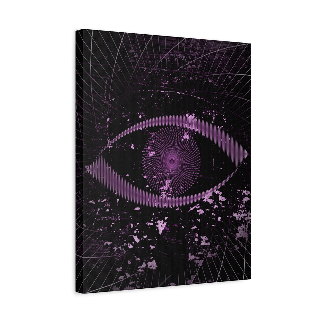 Eye of the Lost Cosmic Canvas Art - Mystical Third-Eye Galaxy Decor