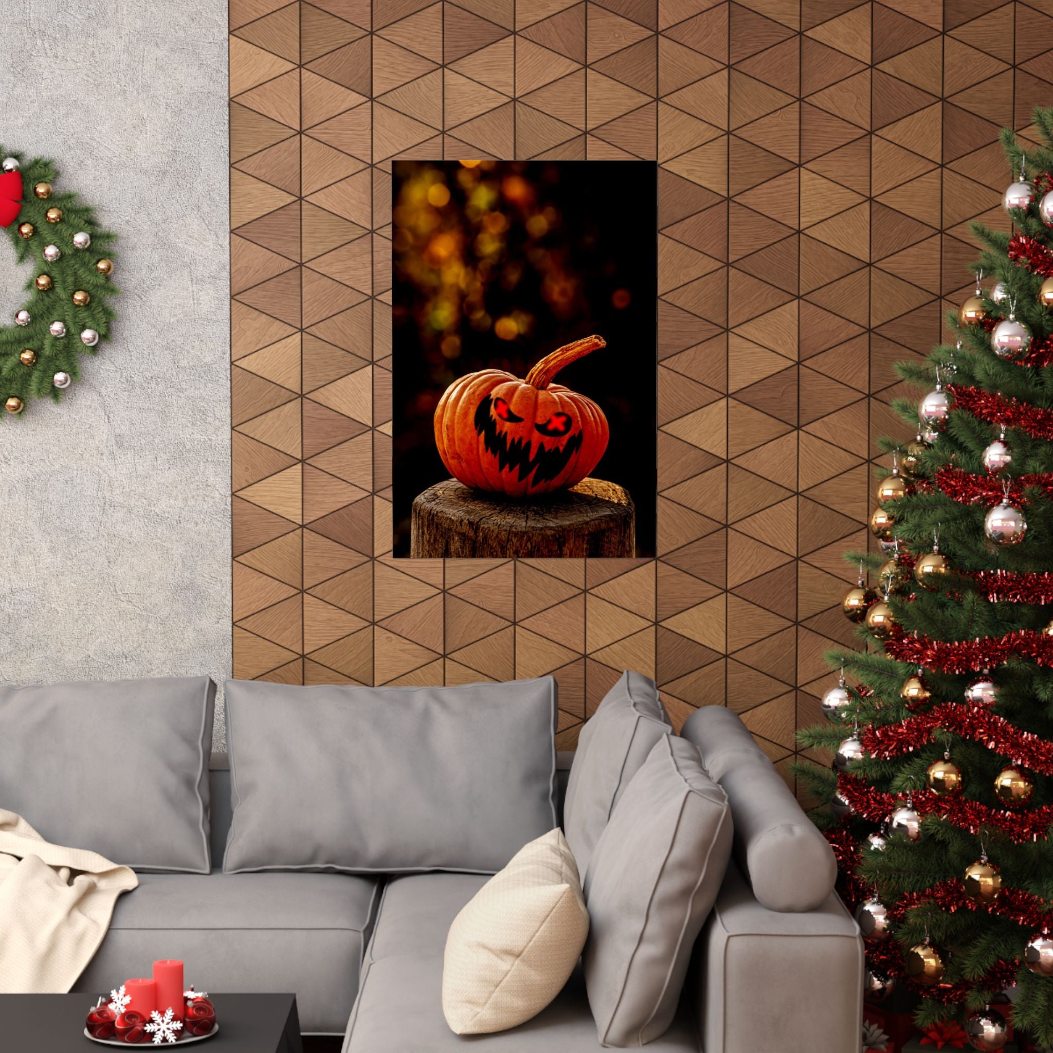 The Pumpkin Nightmare Matte Poster Print