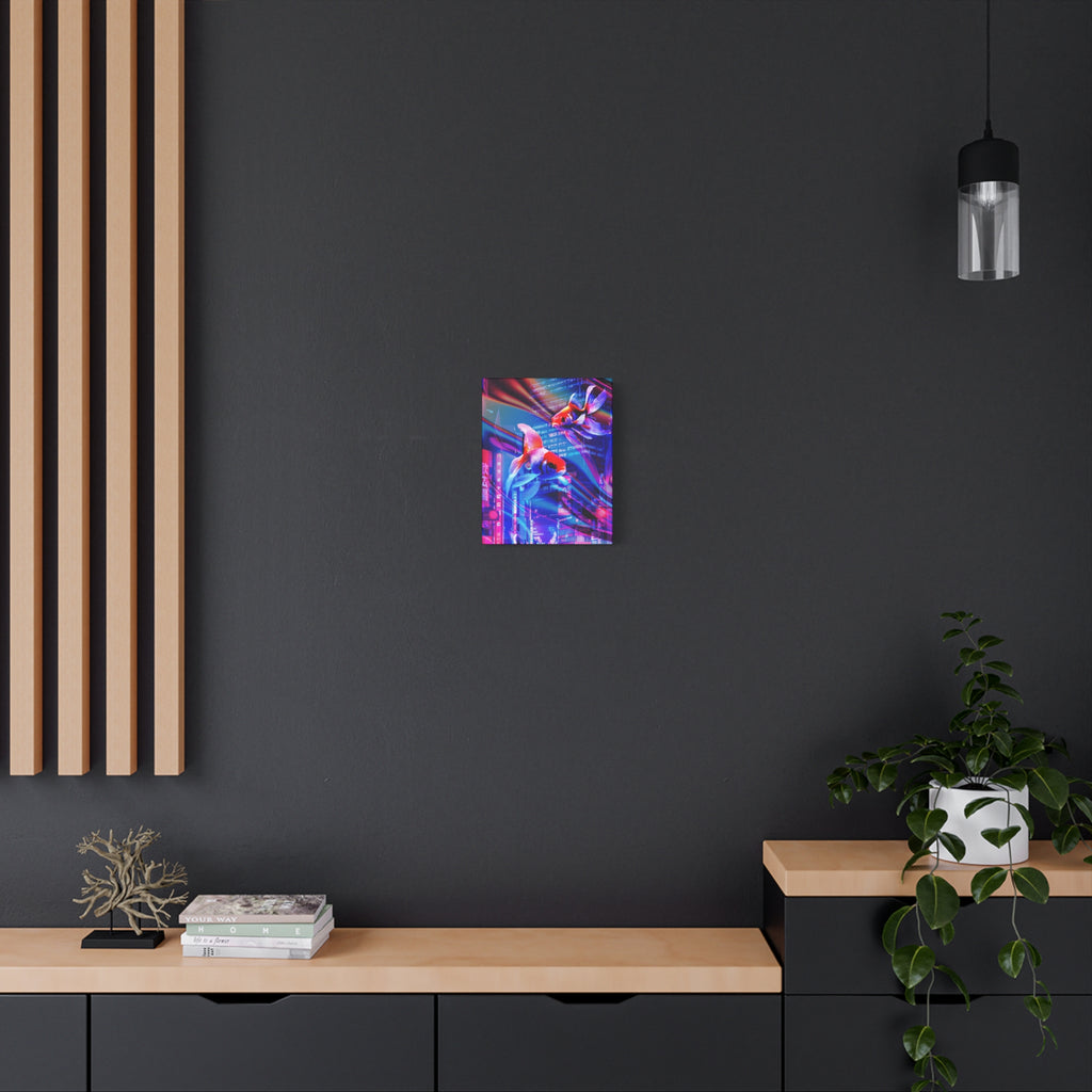 Japanese City Punk Special Edition Canvas Wall Art - Neon Japan Street