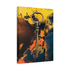 Key To The Kingdom Canvas Wall Art - Fantasy Mysterious Decor