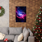 Light Nebula Poster Print - Cosmic Cloud Space Art
