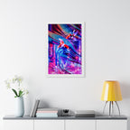 Japanese City Punk FX.2 Koi Attack Poster - Cybernetic Koi Special Edition