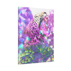 Vibrant Roaring Leopard Matte Canvas Wall Art