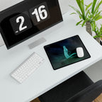 Snake Bite Desk Mat - Neon Viper Strike Tactical Mouse Pad