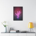 Hand of the Stars Galaxy Canvas Art - Mystical Astrology Wall Decor