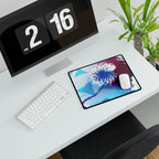 Geometry Portal Mouse Pad - Abstract Sci-Fi Desk Mat