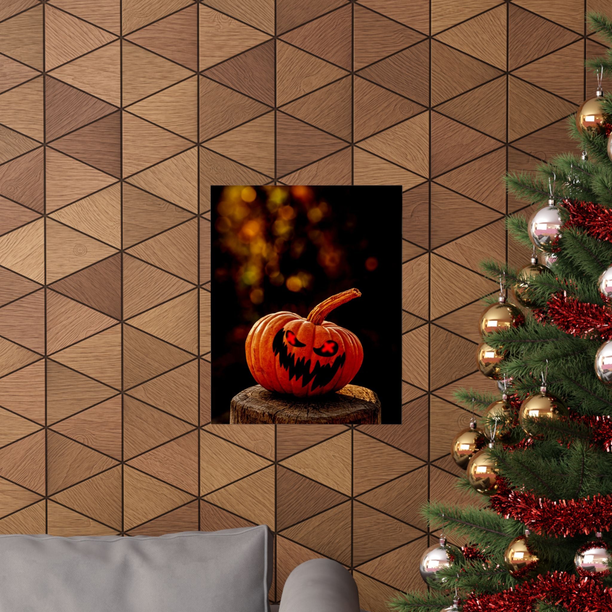 The Pumpkin Nightmare Matte Poster Print