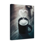 Coffee Love Canvas Wall Art - Aesthetic Kitchen Cafe Decor