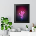 Hand of the Stars Poster - Cosmic Energy Celestial Art Print