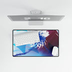 Geometry Portal Mouse Pad - Abstract Sci-Fi Desk Mat