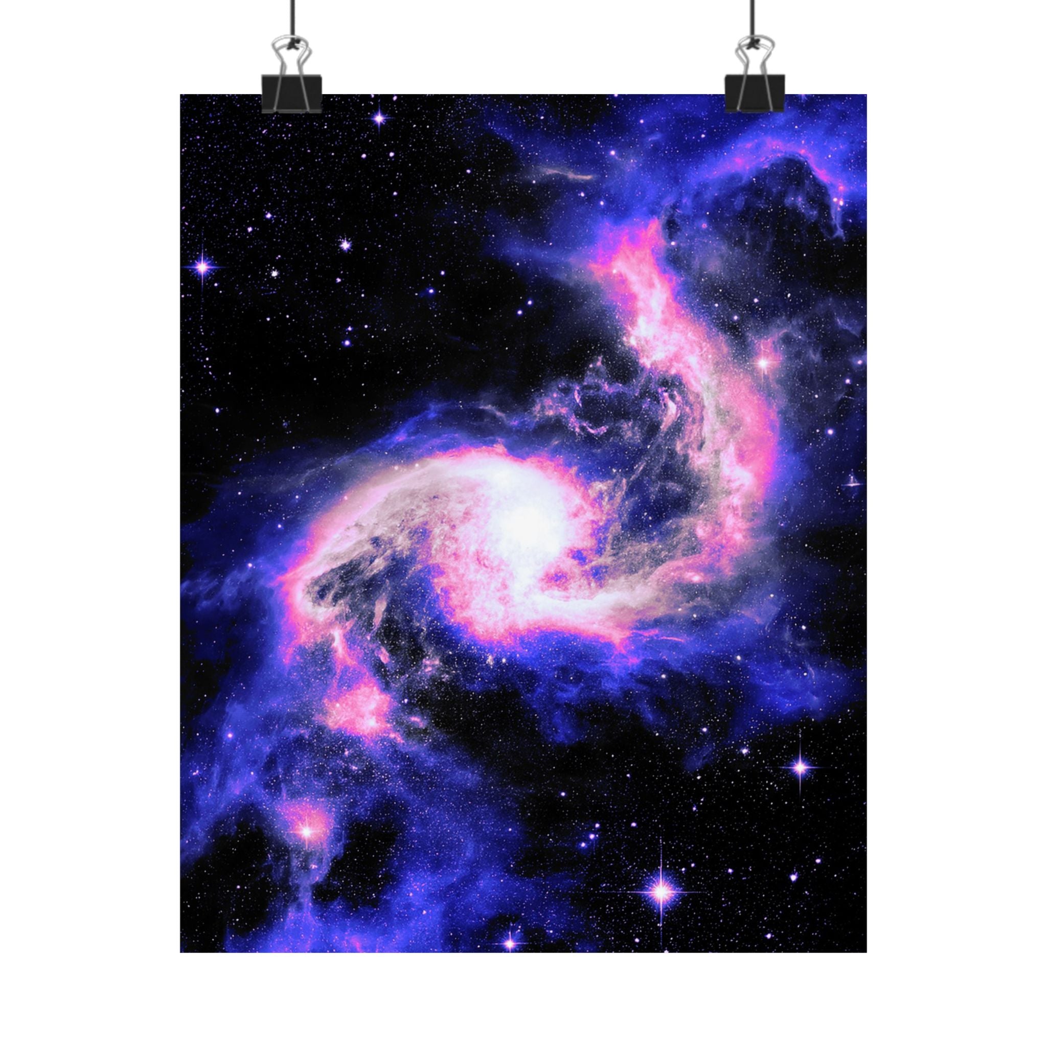 Star Formation Matte Vertical Poster | Stunning Cosmic Art for Home Decor | Galaxy Wall Art for Astronomy Lovers