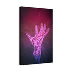 Hand of the Stars Canvas Wall Art - Celestial Cosmic Fantasy Decor