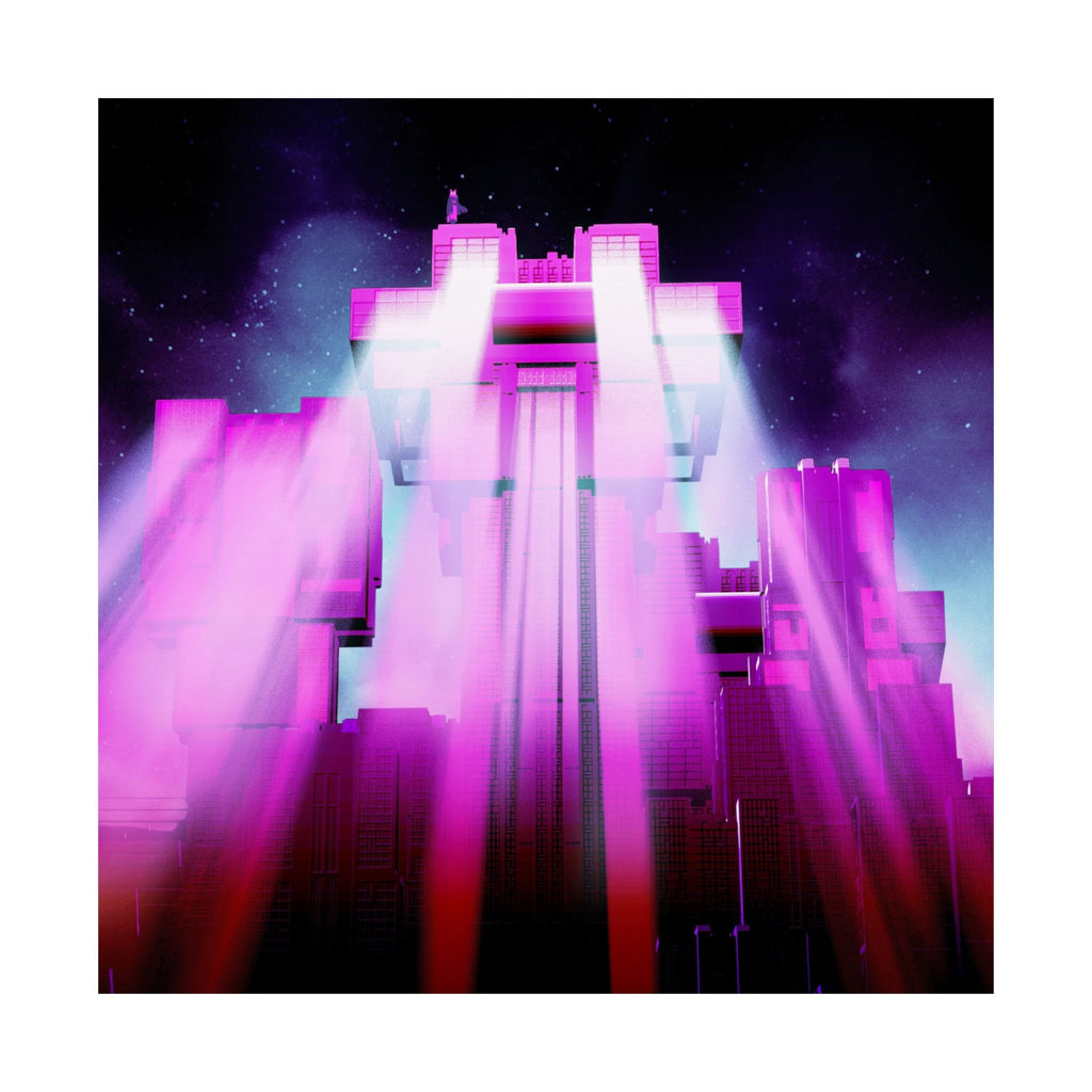 The City of Lights Matte Poster Print