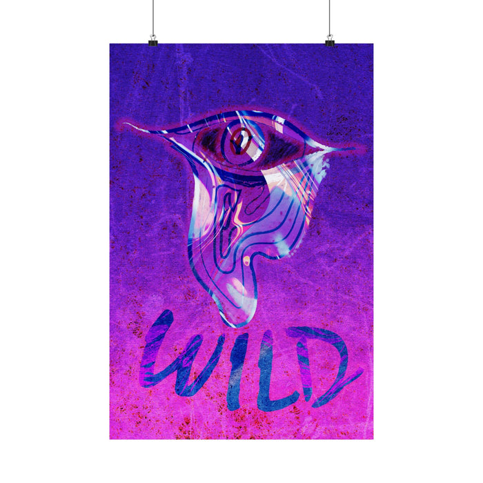 Wild Eye Matte Poster Print