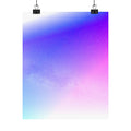 Starfield Space Galaxy Poster - Cosmic Purple Art Print