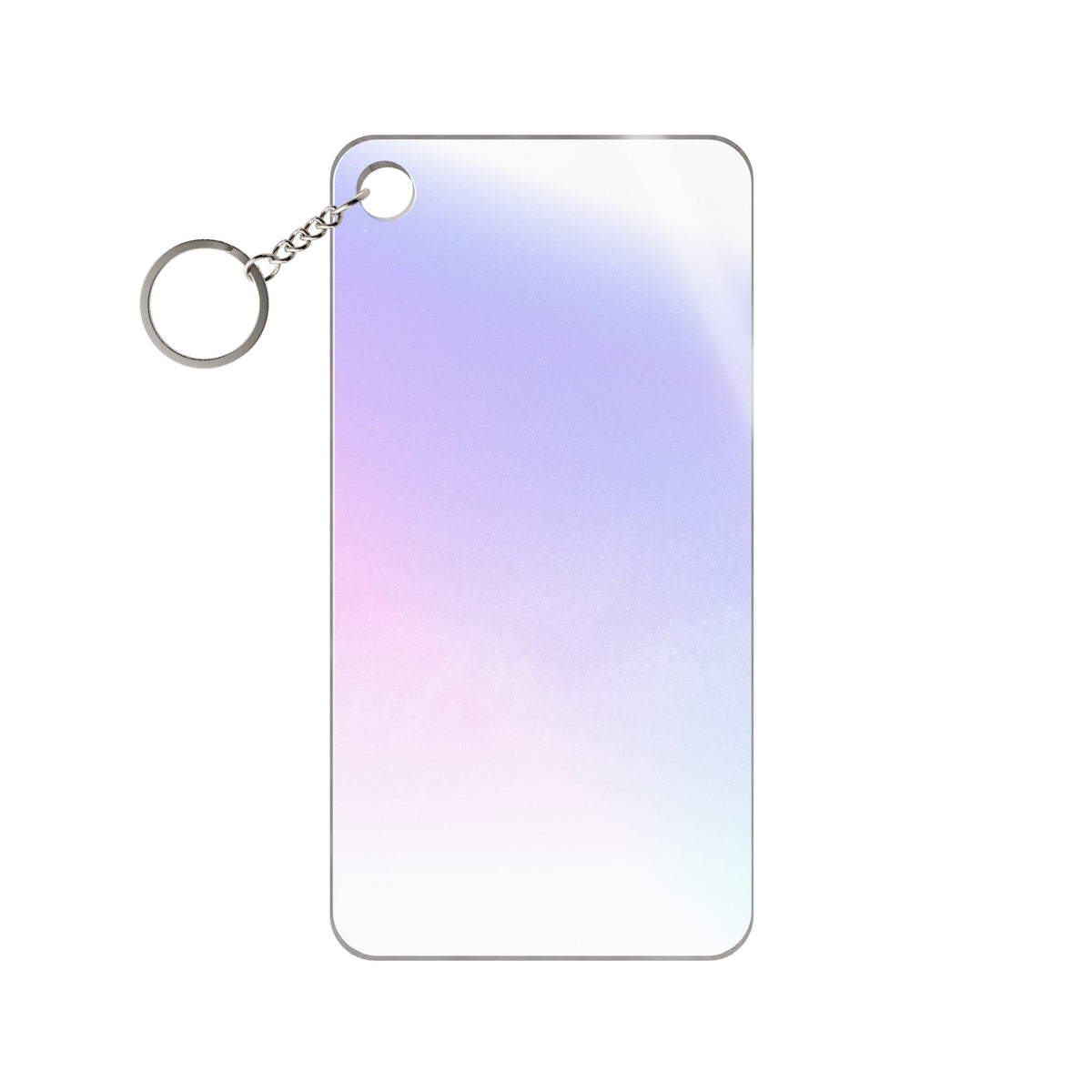 Starfield Space Galaxy Keychain - Cosmic Purple Acrylic Charm