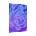 Liquid Metal Mist Pink Canvas Wall Art - Modern Textured Abstract Decor