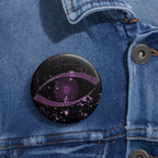 Eye of the Lost Pin - Surreal Dark Art Button