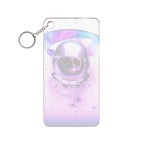 Astronaut Skeleton Skull Keychain - Cosmic Acrylic Charm