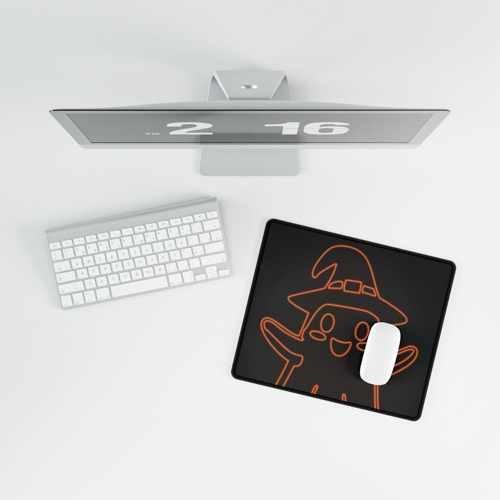 Cute Ghost Mouse Pad - Spooky Halloween Desk Mat