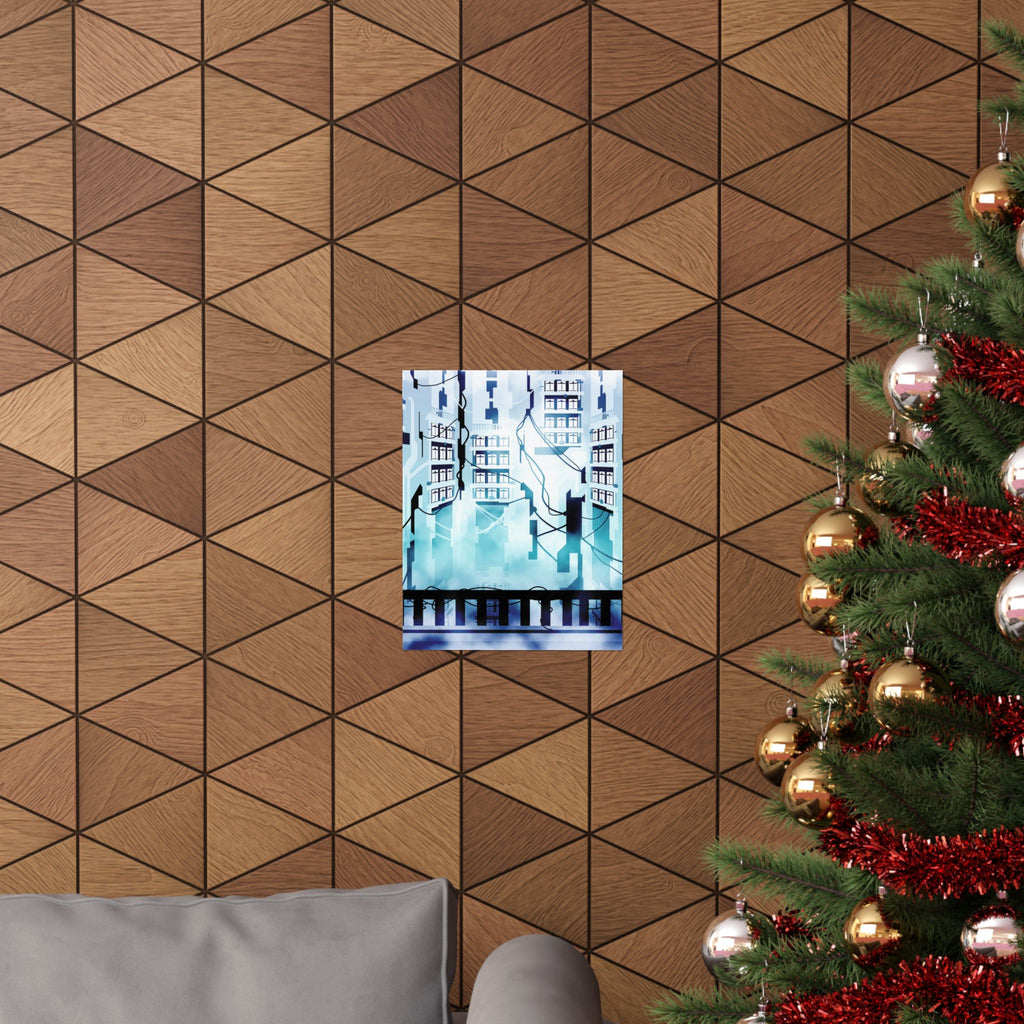 Memory Chamber Poster - Remember to Forget Cyberpunk Art Print