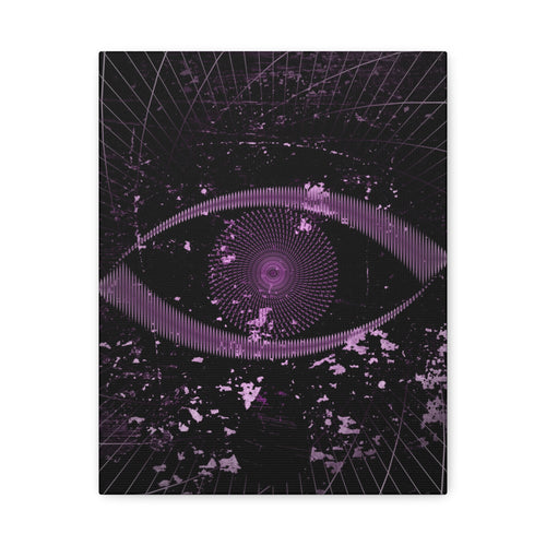 Eye of the Lost Canvas Wall Art - Surreal Dark Third-Eye Decor
