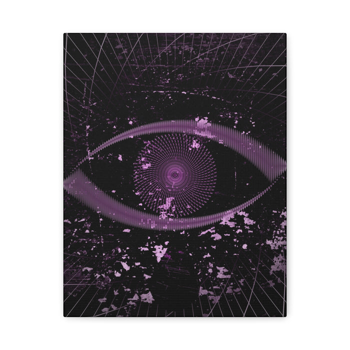 Eye of the Lost Canvas Wall Art - Surreal Dark Third-Eye Decor