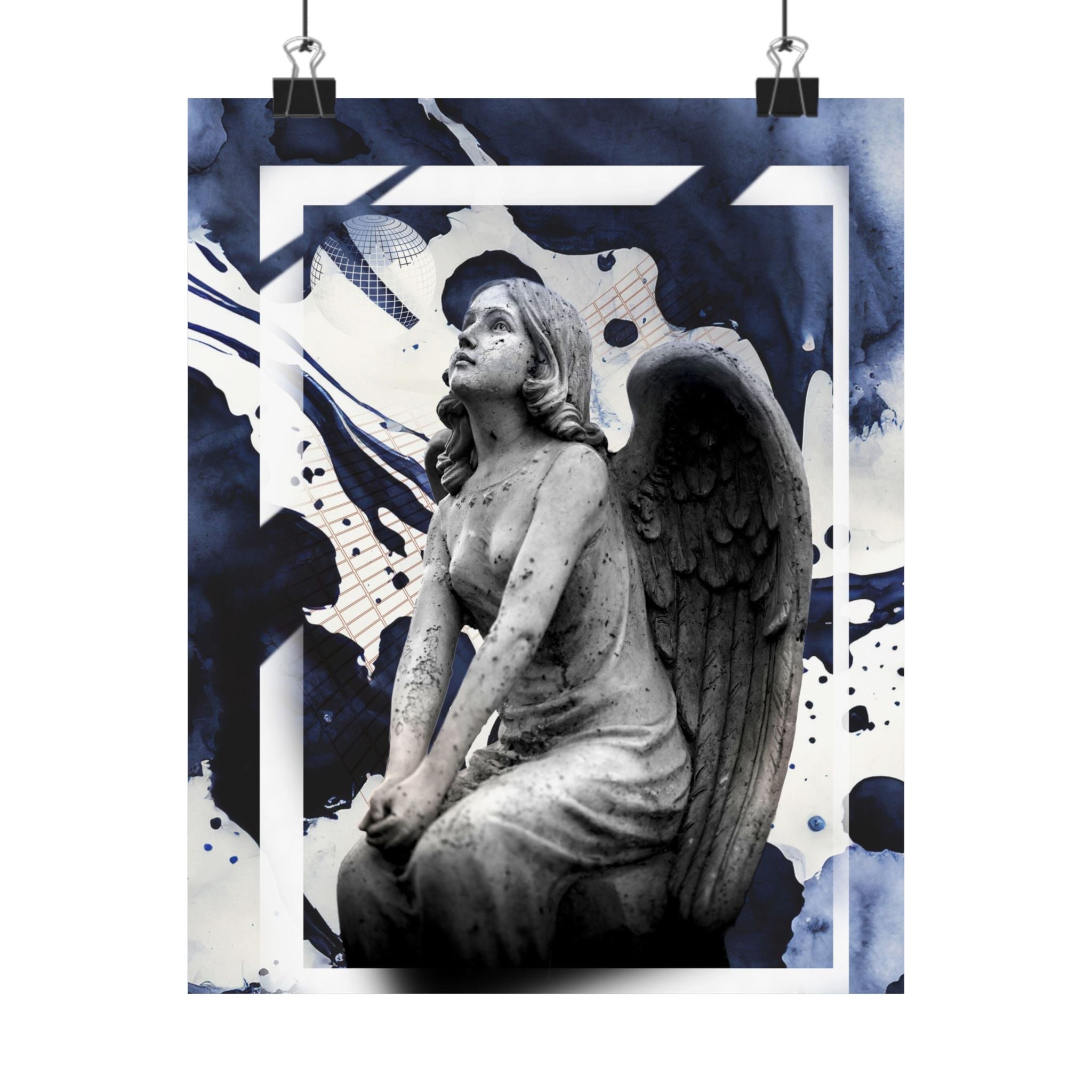 Stone Angel Matte Poster Print