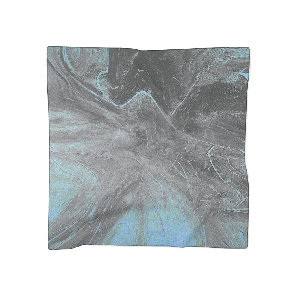 From The Ashes Scarf - Black White Abstract Art Shawl