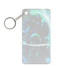 Grunge Space Man Keychain - Splatter Astronaut Acrylic Charm