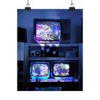 Digital Escape Poster - Abstract Tech Art Print