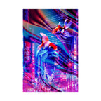 Japanese City Punk FX.2 Koi Attack Poster - Special Edition Matte Print
