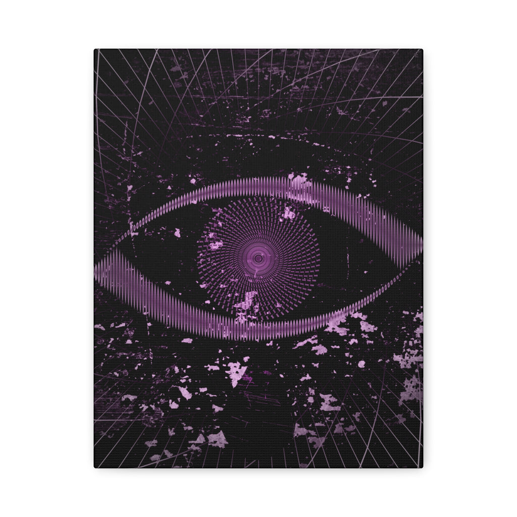 Eye of the Lost Cosmic Canvas Art - Mystical Third-Eye Galaxy Decor