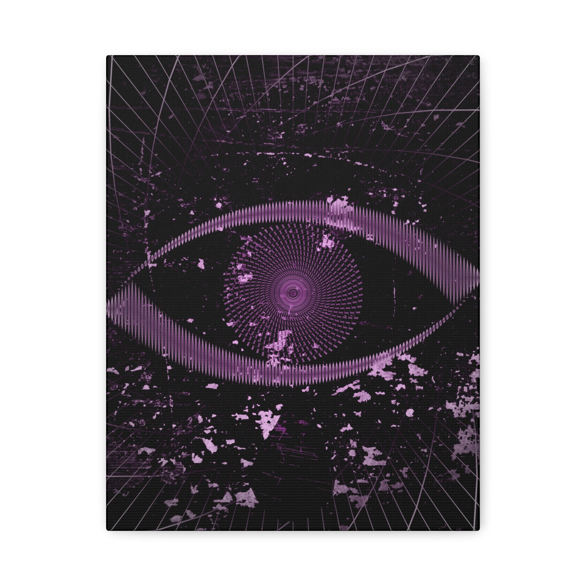 Eye of the Lost Cosmic Canvas Art - Mystical Third-Eye Galaxy Decor