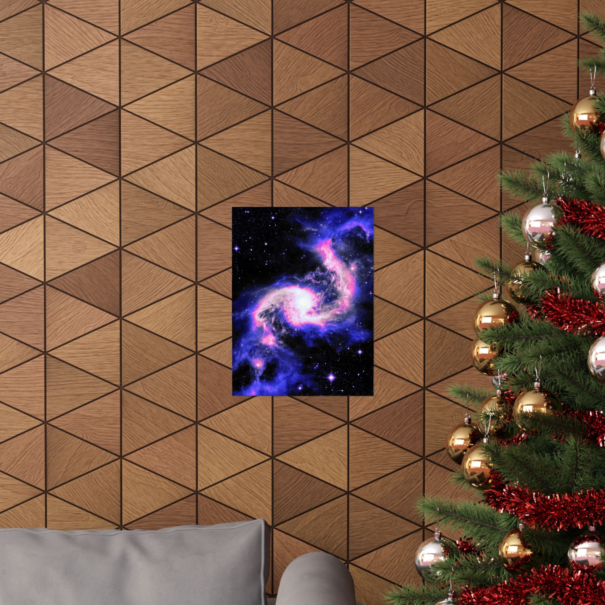 Star Formation Matte Vertical Poster | Stunning Cosmic Art for Home Decor | Galaxy Wall Art for Astronomy Lovers