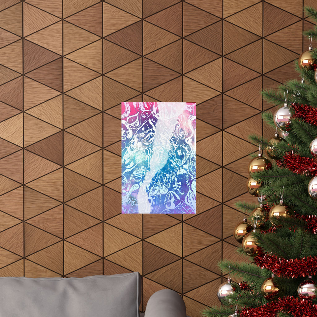Doodles of a Lost Mind Poster - Torn Apart Doodle Art Print