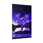 Magic Book Love Spell Canvas Wall Art - Witchy Fantasy Decor